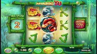Amazing Yu slot machine by Felix Gaming gameplay  SlotsUp