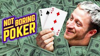 THE WORST BLUFF YOU'LL EVER SEE  #shorts | Not Boring Poker Vol. 4 | Funny Poker Moments