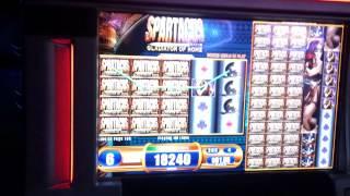 Spartacus bonus round $10 bet Big Win
