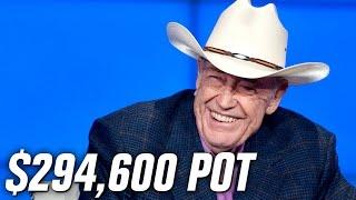 $294,600 - Doyle Brunson FIGHTS Young Gun For This Pot