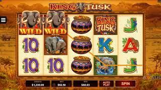 King Tusk Slot Features & Game Play - by Microgaming