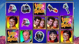 LOST IN SPACE Video Slot Casino Game with a SPACE ADVENTURE FREE SPIN BONUS