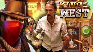 KING OF THE WEST MASSIVE 100K WIN - CASINODADDY'S  INSANE BIG WIN ON KING OF THE WEST SLOT