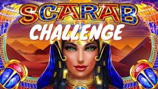 THE ENDING WAS EVERYTHING!  SCARAB SLOT CHALLENGE - I PLAY EVERY BET AMOUNT FOR A GREAT WIN FINALE!