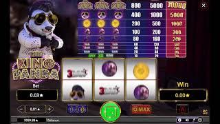 The King Panda slot from Booming Games - Gameplay
