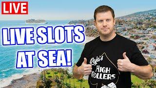 Behind The Scenes Slot Play at Sea on The Norwegian Bliss!