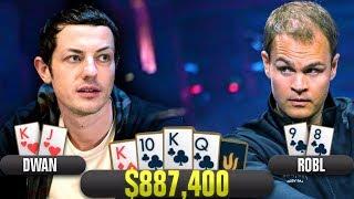 Tom Dwan's UNBELIEVABLE Play! | $887,400 Poker Pot