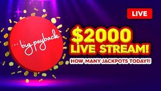BACK TO JACKPOTS TONIGHT?! $2000 Slot Live Stream at JACK Thistledown!!