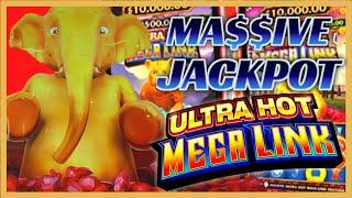 HIGH LIMIT Ultra Hot Mega Link India & Amazon (2)MASSIVE HANDPAY JACKPOTS $10K HUGE WINNING SESSION