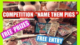 Name that PigFree Price Draw...Free Prizessent Free of any Charge.but you must be Subscriber