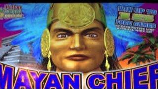 $4.50 bet Konami Mayan Chief Nickel Denom free spin  bonus