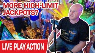 More LIVE High-Limit SLOT JACKPOTS at The Casino?  LET’S DO THIS THING!