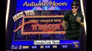 This was a first for me! Security, Leave us alone! Lucky Chance Spin Win! Autumn Moon/Glacier Gold