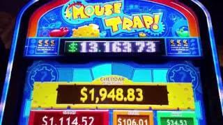 Mouse Trap Slot Machine Hand Pay Jackpot Handpay