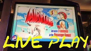 AIRPLANE! Live play at $$7.50 bet WMS Slot Machine at The Cosmopolitan