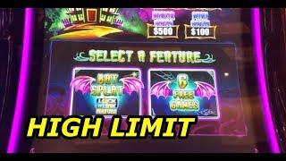 High Limit Bonuses on Superlock and Lock it Link slot machines