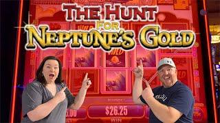 THE HUNT IS ON! NEPTUNE'S GOLD shares more RED SCREENS with us! #redscreen