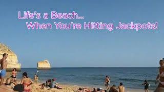 Life's a Beach... When You're Hitting Jackpots!  High Limit Handpays on Ocean Themed Slots