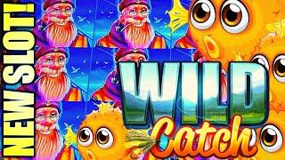NEW SLOT! MAJOR JACKPOT DROPED  AND THEN…. WILD CATCH Slot Machine (AGS)