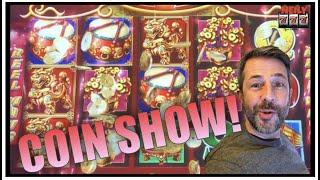 I was DOWN TO MY LAST DOLLAR and then I GOT A COIN SHOW ON DNCING DRUMS SLOT MACHINE!
