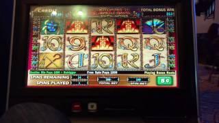 Cleopatra Digs me outta the hole! Free spin Slot machine IGT Bonus Retrigger