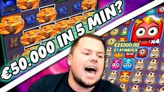 How to Win €50.000 on Slots in 5 Minutes (WORLD RECORD)