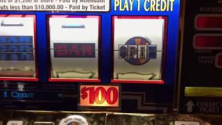 $100 Slot Machine Jackpot - High Limit Wheel of Fortune