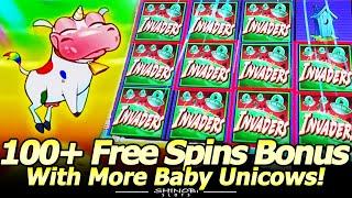 Journey to the Planet Moolah - Super Big Win! Fun, 100+ Free Games with More Baby Unicow!