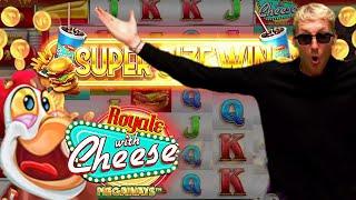 ROYALE WITH CHEESE HUGE BIG WIN - CASINODADDY'S SICK WIN ON ROYALE WITH CHESSE MEGAWAYS SLOT