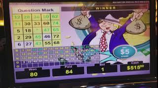 VGT SLOTS- MONEY BAG $5 SPIN "777" BEAUTIFUL WIN
