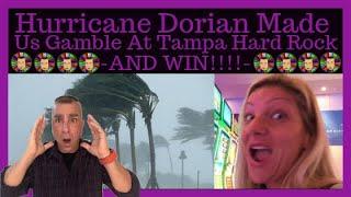 Hurricane Dorian Trip/Hard Rock Tampa Wins!