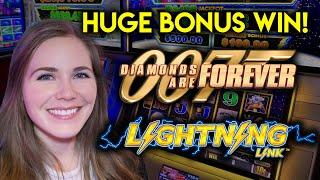 Amazing BONUS WIN! Lightning Link Moon Race Slot Machine!