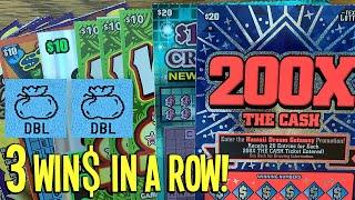 3 WIN$ IN A ROW!  **VIEWERS REQUEST** $140 TEXAS LOTTERY Scratch Offs