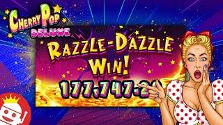 CHERRYPOP DELUXE ️ RAZZLE DAZZLE MEGA WIN!!