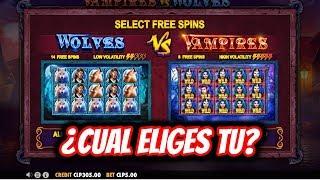 Lobos VS Vampiros  Cúal eliges? / Bonus Slot Online Gratis