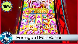 New️Farmyard Fun Farmer Anne Slot Machine Bonus