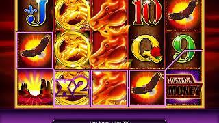 MUSTANG MONEY Video Slot Casino Game with a MUSTANG MONEY FREE SPIN BONUS