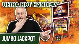 ULTRA HOT HANDPAY on ULTRA HOT MEGA LINK: India ‍‍ I’m Playing For $60 PER SPIN, BABY