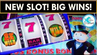 NEW Monopoly Slot! I Got the TOP PRIZE on the Wheel!
