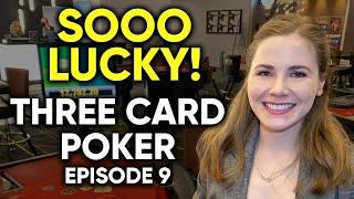 AWESOME WINNING SESSION! 3 Card Poker! HUGE HAND! $1000 Buy In! Episode 9