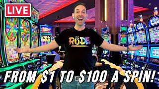 LIVE  From $1 to $100 a SPIN!