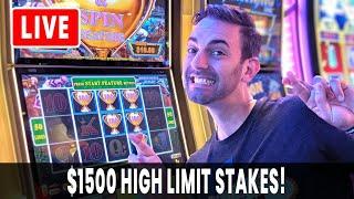 LIVE $1500 High Stakes  Casino Slots at San Manuel #AD