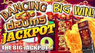 BIG WIN! 2 Big Hits ️ Line Hit & Free Games  Dancing Drums Jackpots  | The Big Jackpot