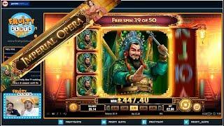 IMPERIAL OPERA BIG WIN!! 60 Free Spins! ( Online Slots )