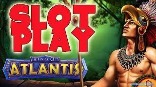 FOBT Slots Montezuma, King of Atlantis, Wild Times