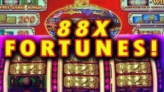 MULTIPLY THE BONUS!  88 FORTUNES   LIVE PLAY & BONUS  CASINO LIVE PLAY