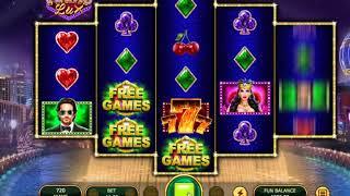Free Vegas Lux slot machine by RTG gameplay   PlaySlots4RealMoney