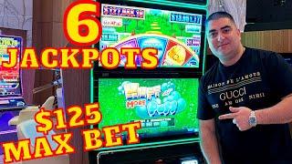 6 HANDPAY JACKPOTS On High Limit Slots - Up To $250 MAX BETS