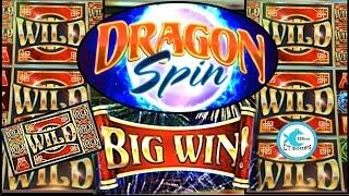 Dragon Spin Slot Machine - Multiple Bonuses, Wilds, Full Screens, Progressives!