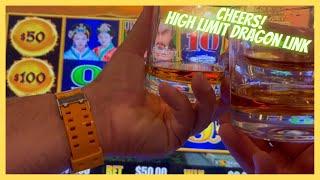 Cheers To Playing $1,000,000 High Limit Dragon Link!